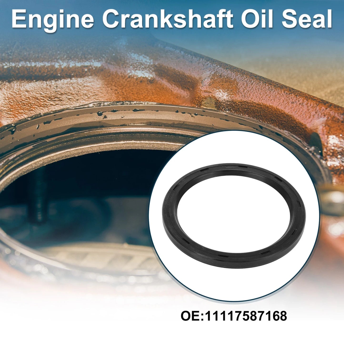 1 Pc Rear Crankshaft Oil Seal for BMW X6