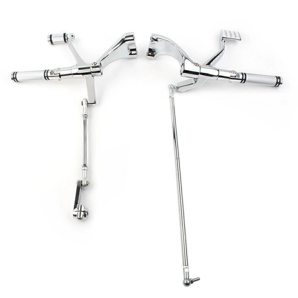 Complete Forward Controls Kit Pegs Lever Linkages for Harley Sportster (04-13)