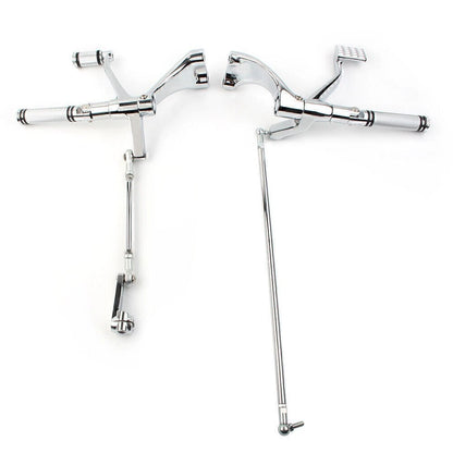Complete Forward Controls Kit Pegs Lever Linkages for Harley Sportster (04-13)