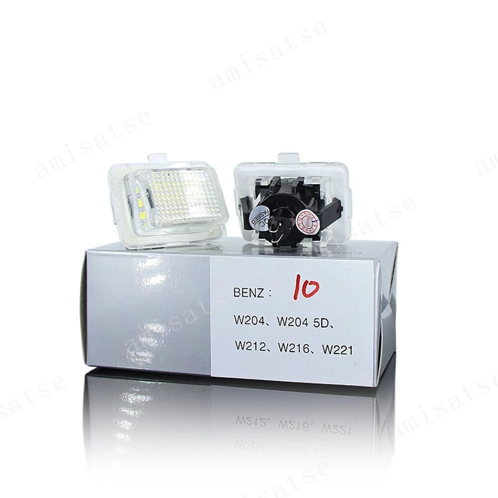 LED License Plate Light for Mercedes-Benz W204/W212/W216/W221/W207 (2007-2015)