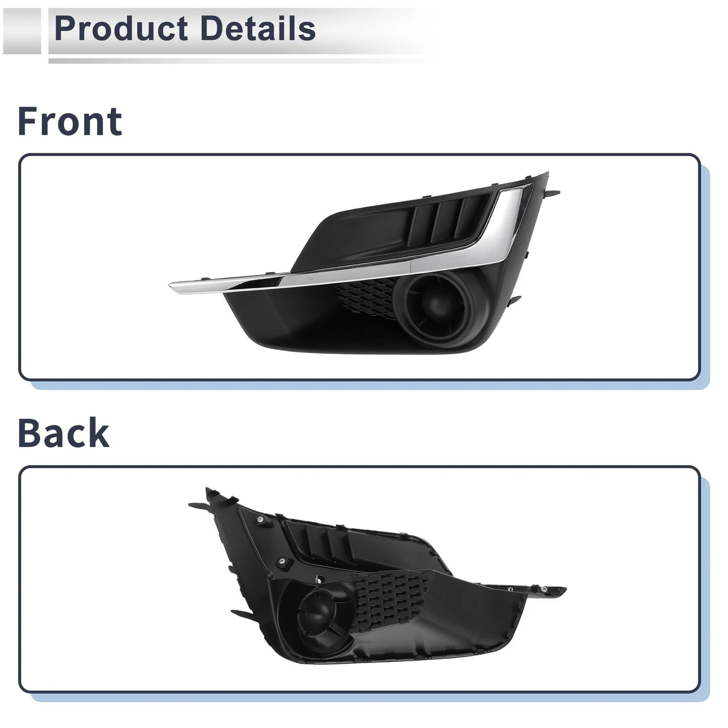 Front Left Fog Light Grill for Subaru Impreza (2015-2016)