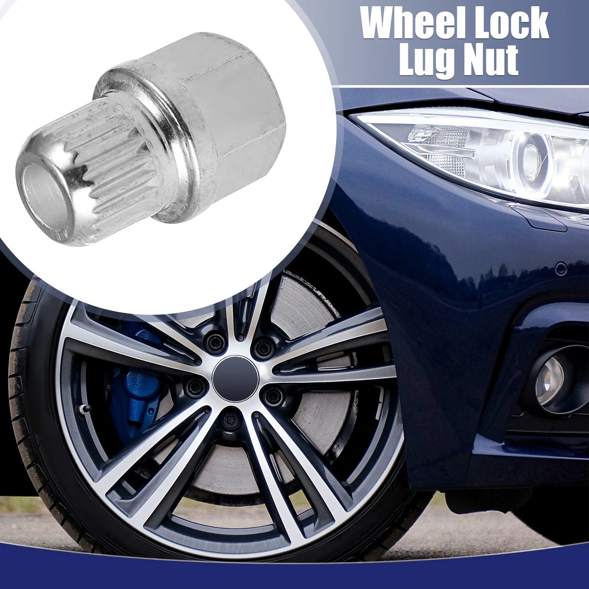 38/22PT Hollow Wheel Lock Lug Nut Screw Removal Key for BMW