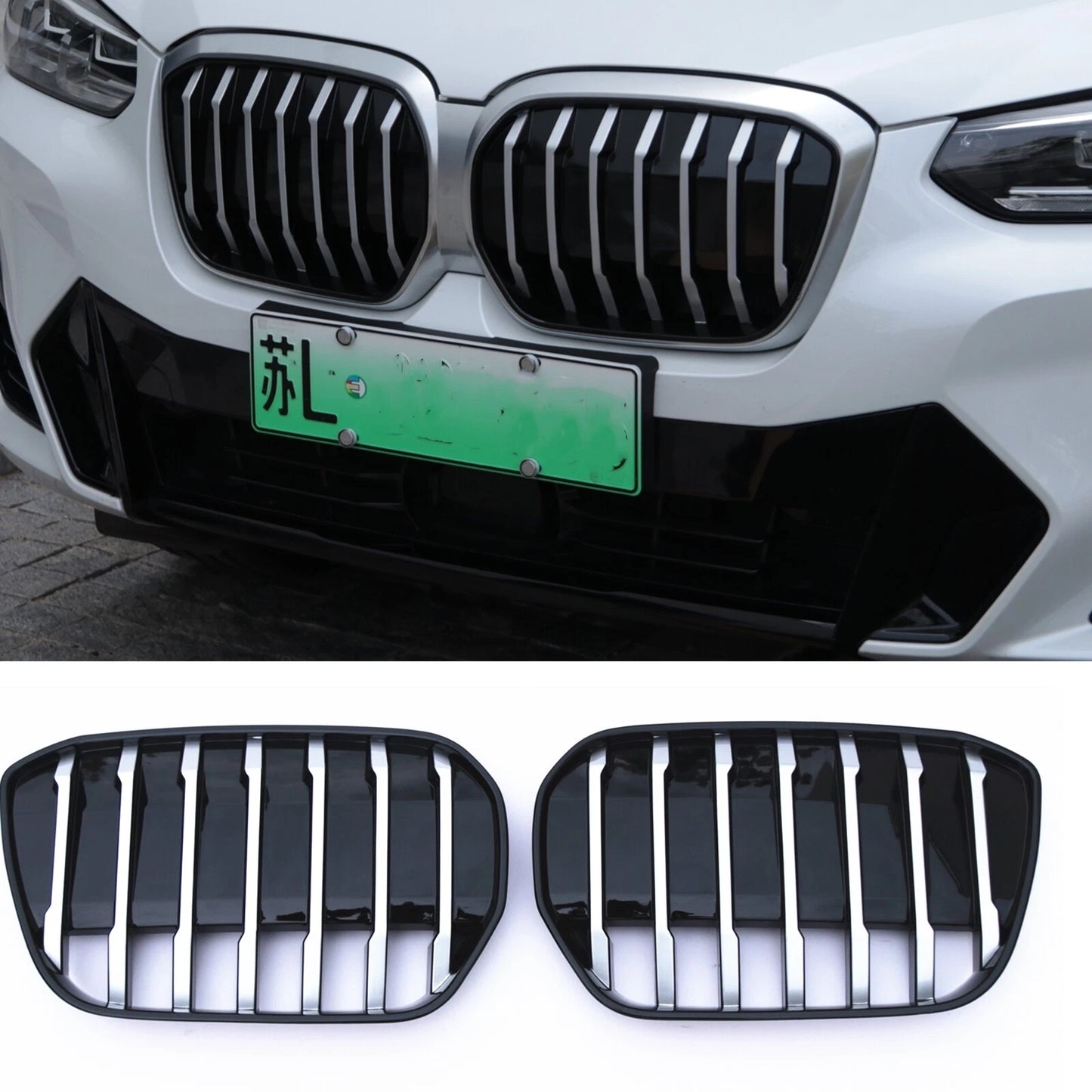 Grille Mesh Cover for BMW IX3 2022 (2022)