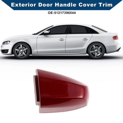 Exterior Door Handle Cover Trim for BMW X1 X2 X5 X6 2014-2019 Red ABS
