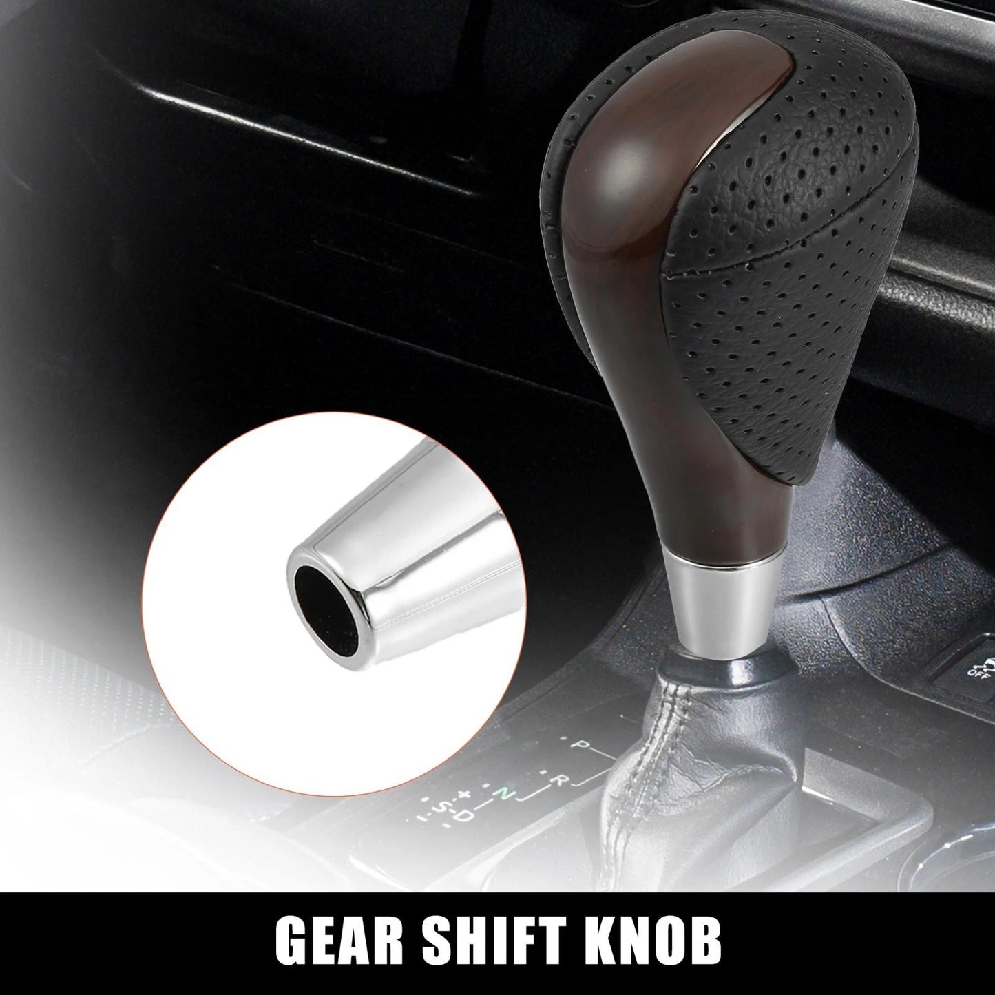 Brown Automatic Gear Shift Knob for Lexus RX450h (2010-2015)