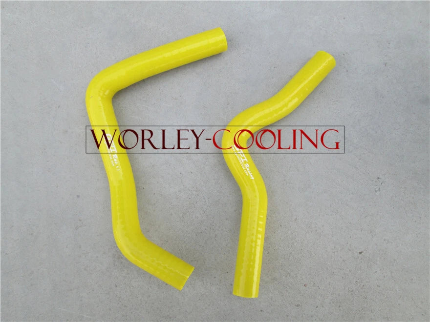 Silicone Radiator Hose for Suzuki RM85 (2002-2008) - Yellow