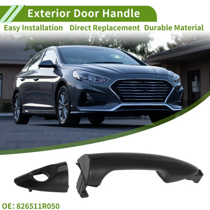 Exterior Door Handle for Hyundai Accent 2012-2017 Black Front Left