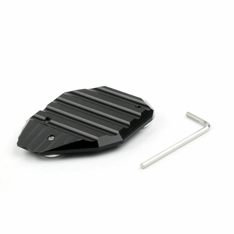 Side Stand Extension Pad for BMW F800GS 2008-2013 Black (2008-2013)