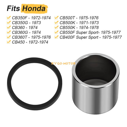 Brake Caliper Rebuild Kit for Honda CB350/360/400F/450/500/550(1971–77)