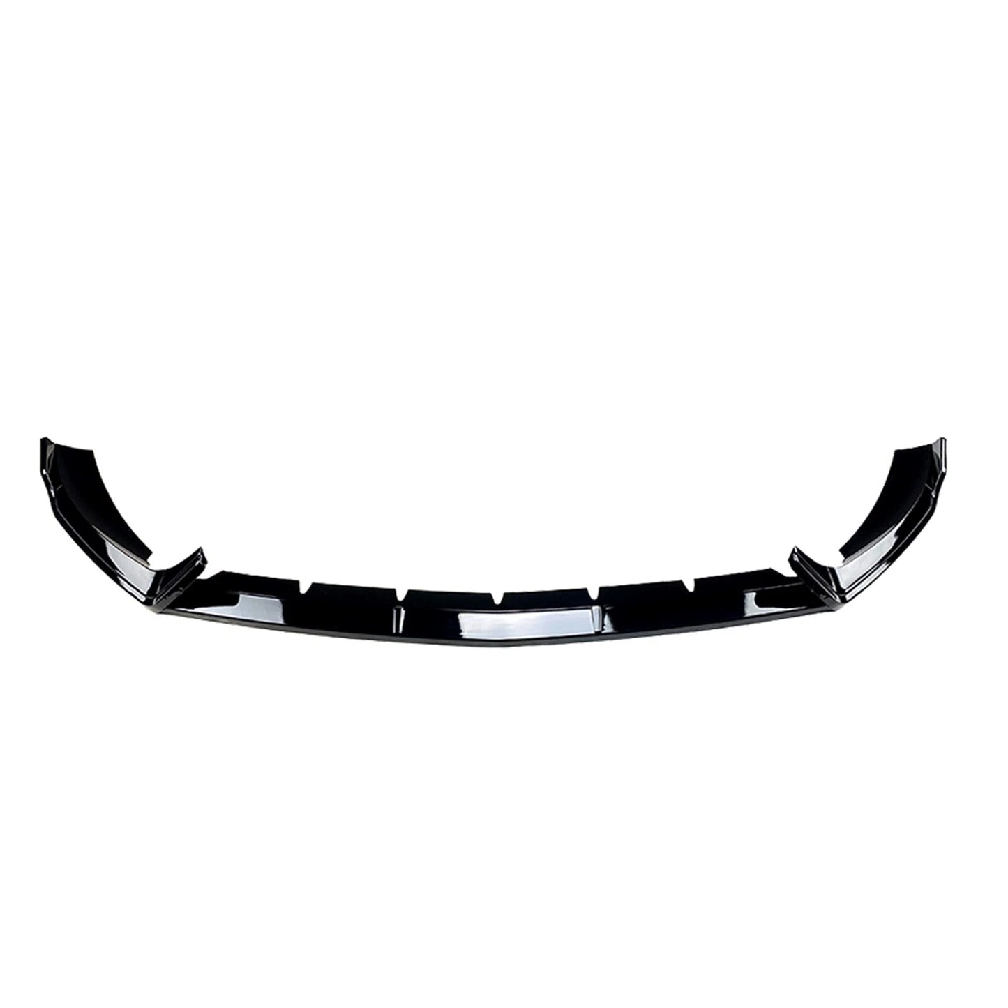 Gloss Black Front Bumper Spoiler for Benz W213 E260 E300 AMG (2021-2023)