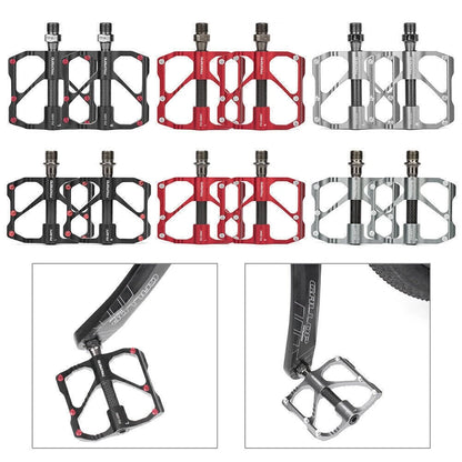 Ultralight Carbon Titanium Bicycle Pedals for 3Bearings MTB Road Bike