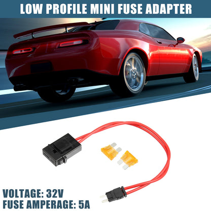 5A Blade Style Mini Fuse Adapter Tap Kit for Car Boat