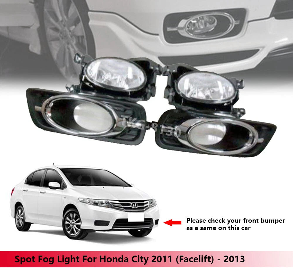 Fog Light Lamp Kit for Honda City GM2 (2011-2013)