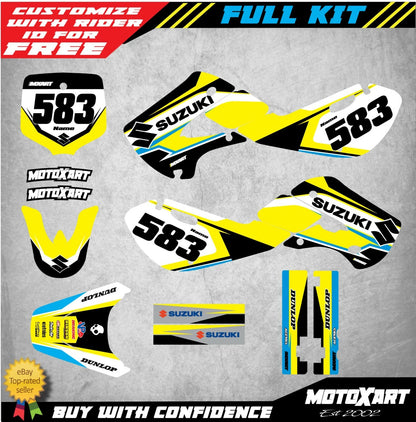 Custom Graphics Kit ULTRA for Suzuki DRZ 110 (2000-2019) Decals