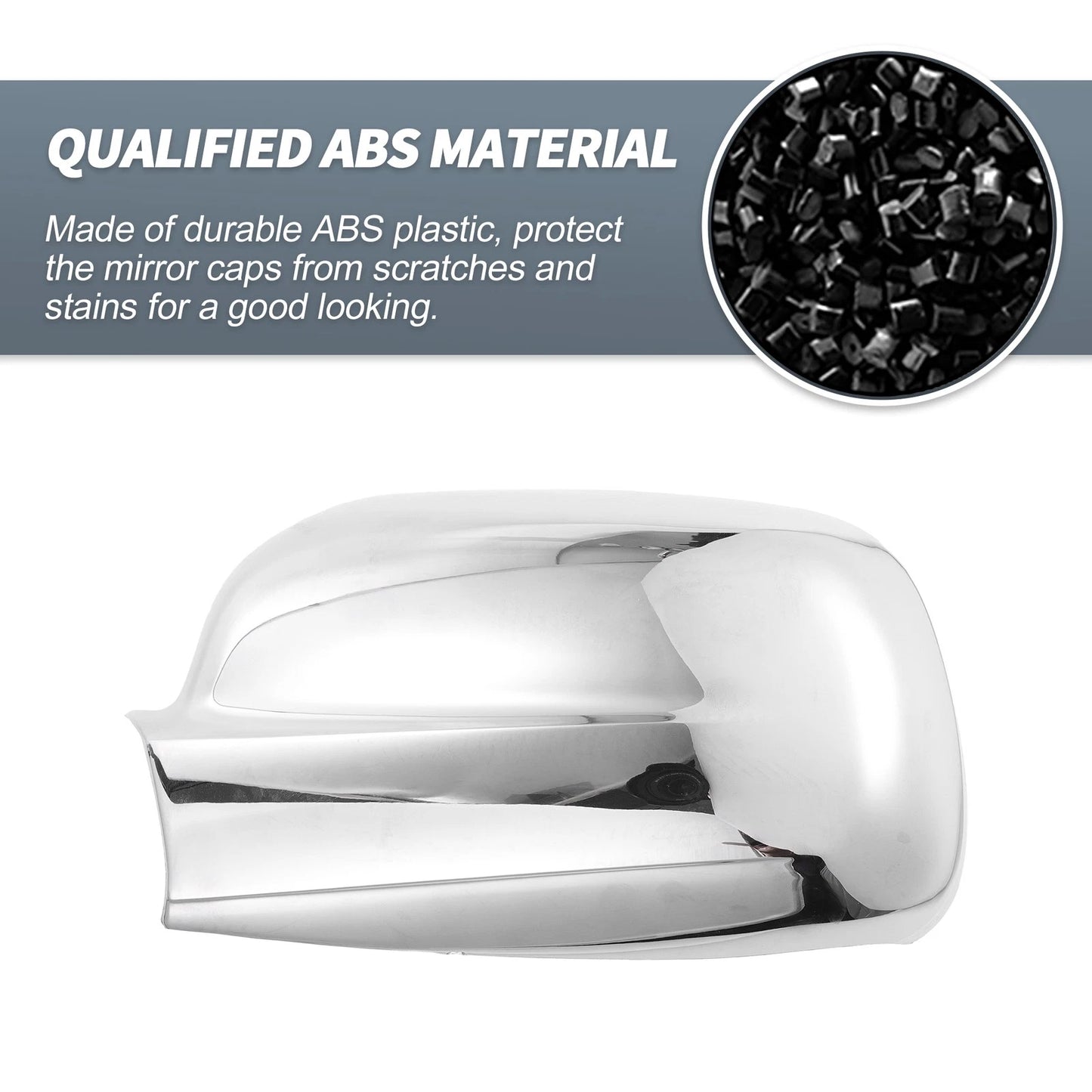 Chrome Plated Rearview Mirror Cover for Honda CR-V (2002-2006)