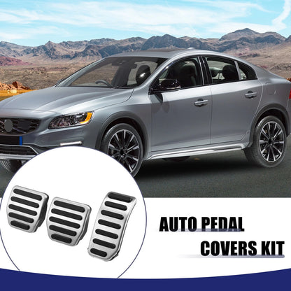 Brake Pedal Gas Accelerator Cover for Volvo XC60 (2010-2015) - 3 x Items