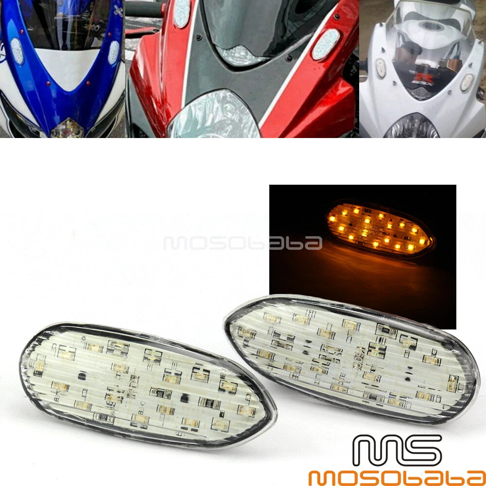 LED Turn Signal Indicators for Suzuki GSX-R 600 750 1000 (2005-2016)