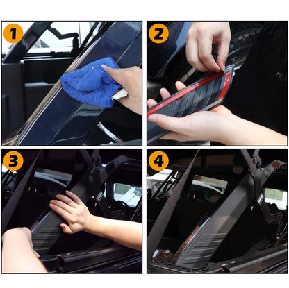 Door Pillar Roll Bar Cover for Ford Bronco 4-Door 2021-2023 Accessories
