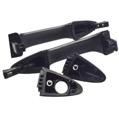 Black Exterior Door Handle Set for Hyundai Accent (2012-2017)