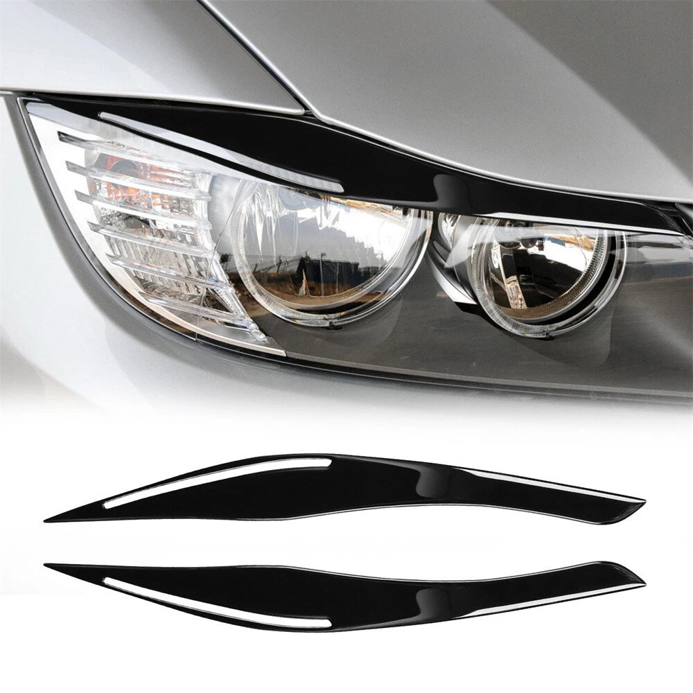 Front Headlight Eyelid Trim Cover for BMW 3 Series Sedan (2006-2013)