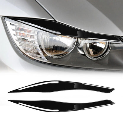 Front Headlight Eyelid Trim Cover for BMW 3 Series Sedan (2006-2013)