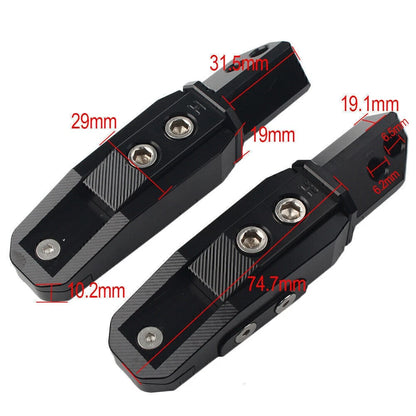 Rear Passenger Foot Pegs for Honda CBR600RR CBR600 F4/F4I (2003-2016)