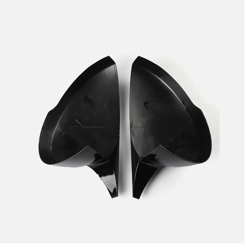 Gloss Black Ox Horn Side Mirror Covers for Honda 11th Civic (2022-2023)