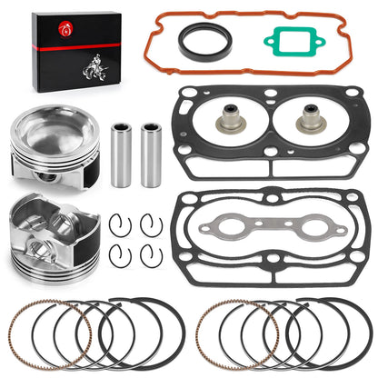 Top End Cylinder Piston Rings Gasket for Polaris Ranger 800 RZR S 4 800 (2011–2017)