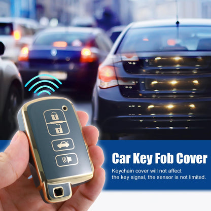 TPU Car Remote Key Fob Cover Shell Case for Toyota Avalon Camry