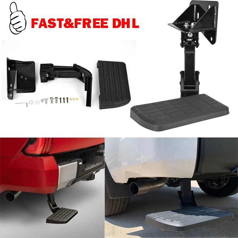 Rear Bumper Side Bed Step for Toyota Tundra (2022-2023) Retractable BedStep