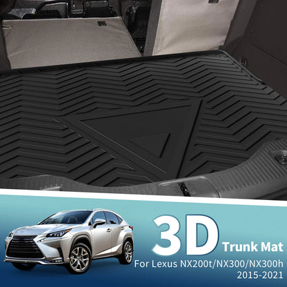 Cargo Liner Rear Trunk Mat for Lexus NX200t NX300 NX300h (2015-2021) 1 Pc
