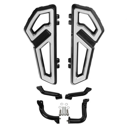 Rider Driver Footboards Mount Bracket for Harley Touring Street Glide (14-24)