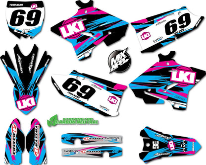 Duke Style Decal Kit for Yamaha YZ 250 (2015-2021)