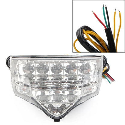 Clear Rear Taillight Brake Turn Signal Assembly for Yamaha FZ600 FZ6 FAZER