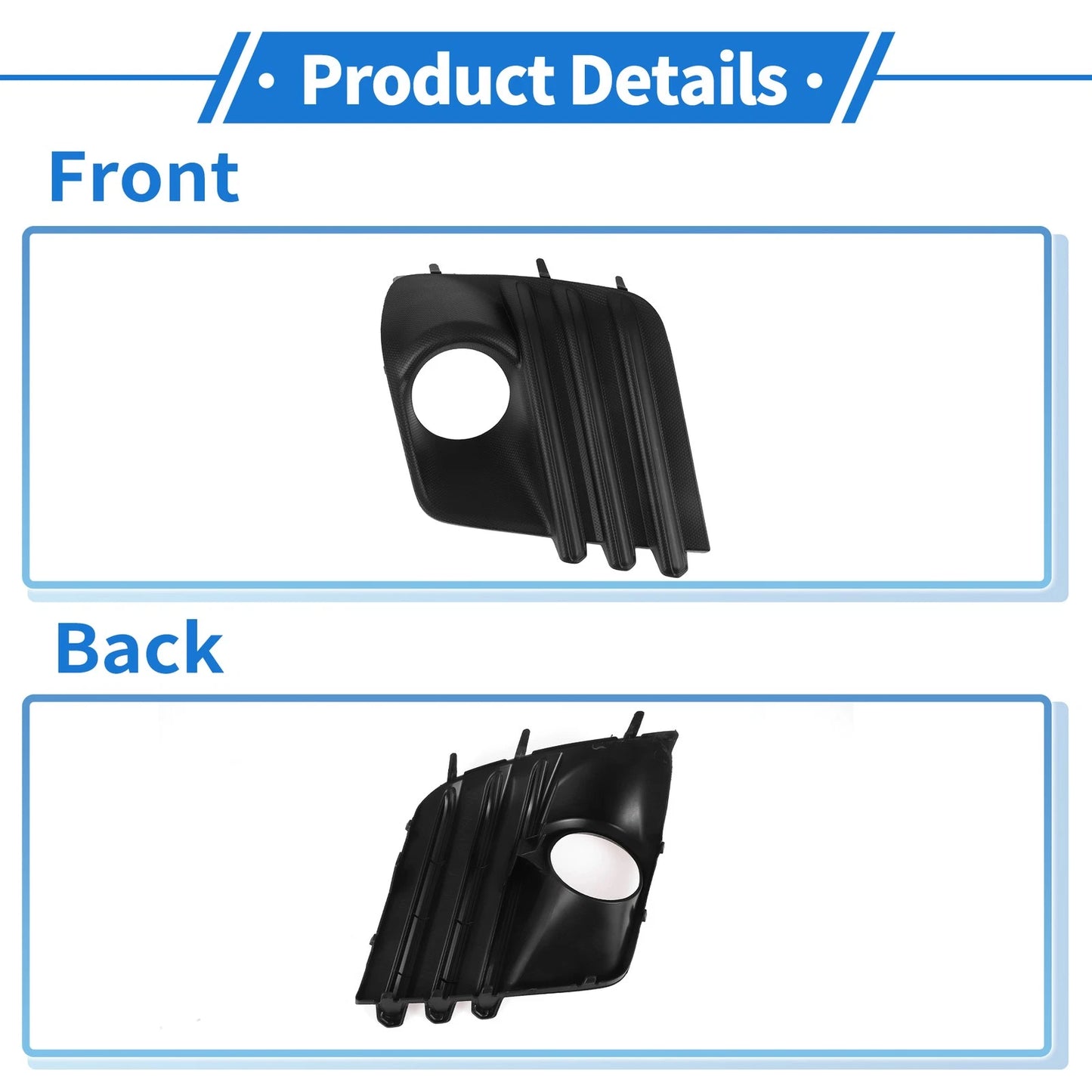 Front Right Fog Light Grill for Subaru Forester (2022-2024)