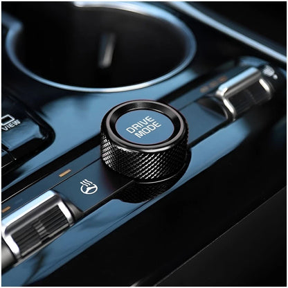 Black DRIVE MODE Knob Button Cover Trim Ring for Kia K5 (2021-2025)