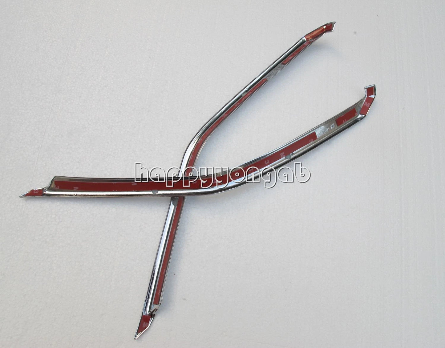 Chrome Front Upper Grille Cover Trim for Nissan Qashqai Rogue Sport (2014-2017)
