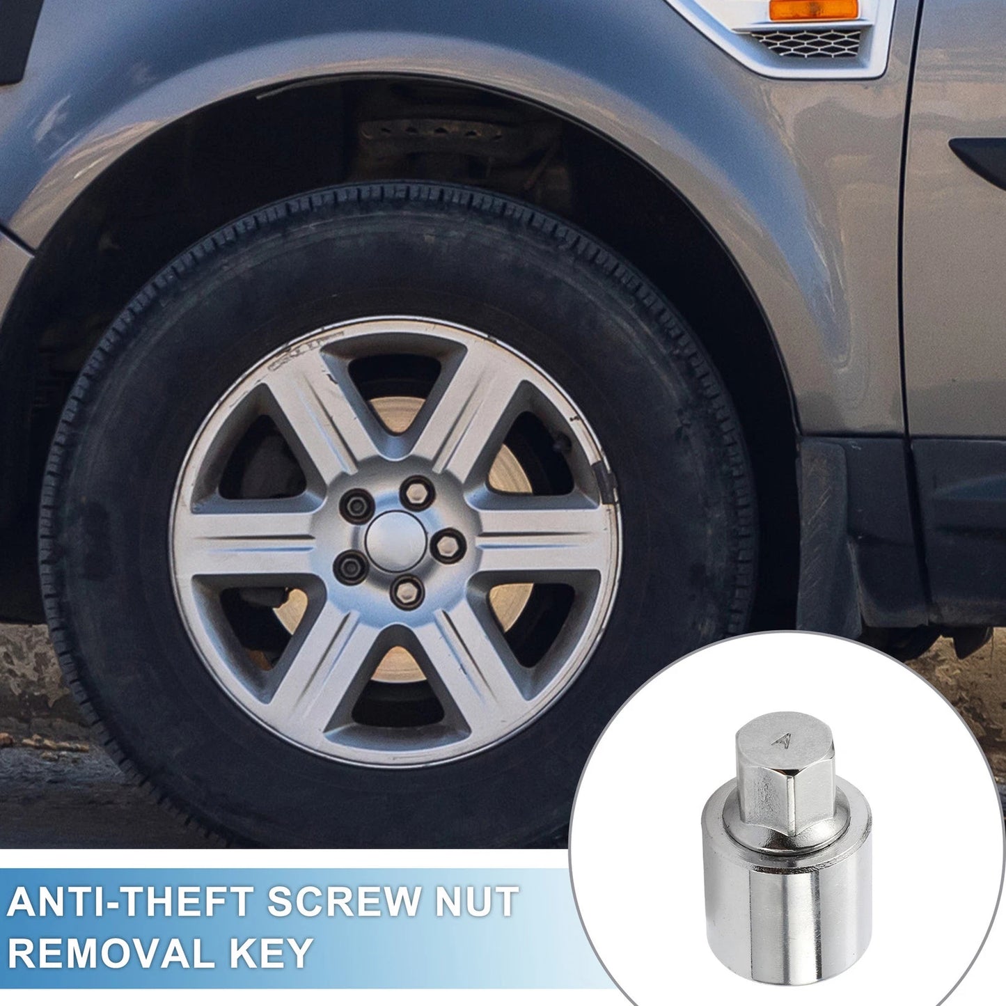 Wheel Lock Lugnut Anti-theft Key Socket for Range Rover (2002-2012)