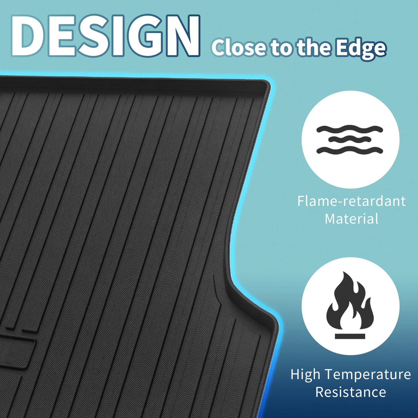 Flat Face Cargo Liner Rear Trunk Mat for Lexus RX (2023-2024) 1 Pc