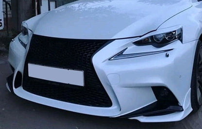 Black Headlight Eyelid Covers for Lexus IS300 (2013-2016)
