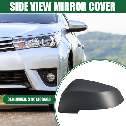 Driver Side Rearview Mirror Cap for BMW 528i (2011-2016) Deep Gray