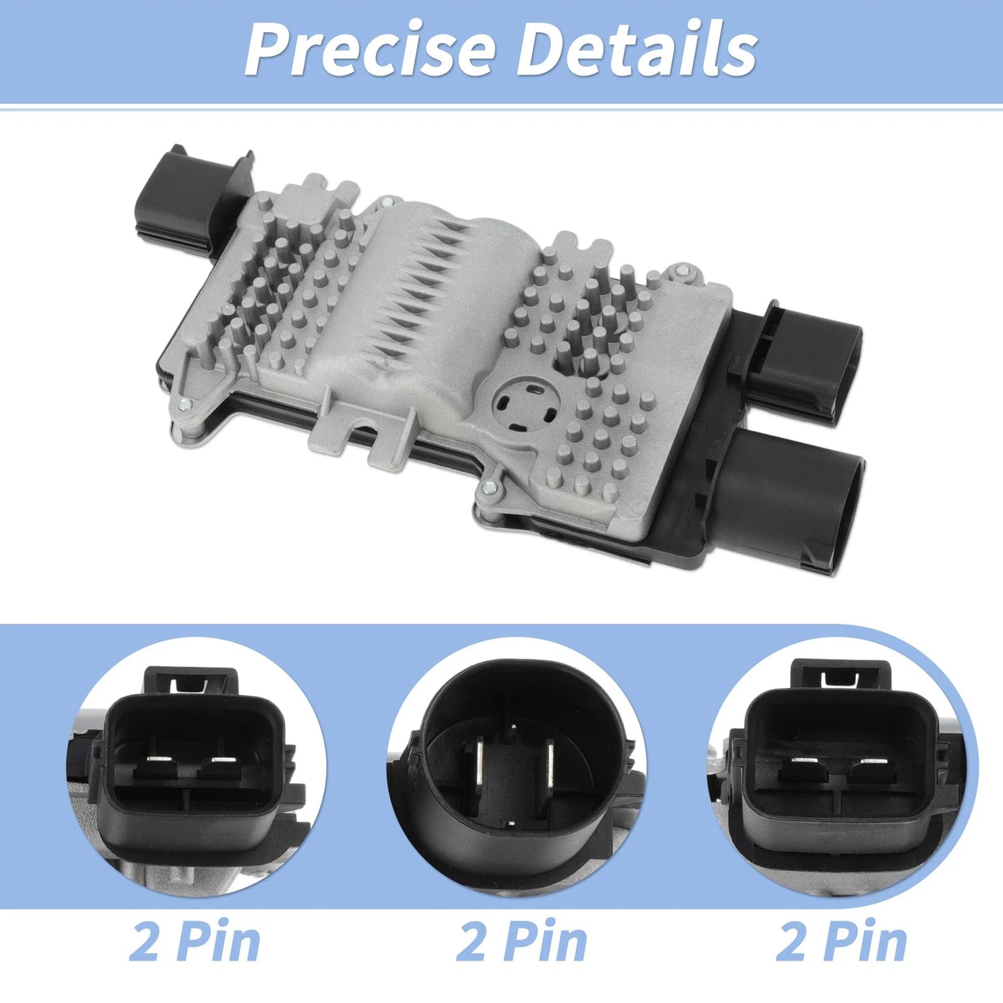 Engine Cooling Fan Control Module for Ford Flex, Fusion, Taurus (2009-2019)