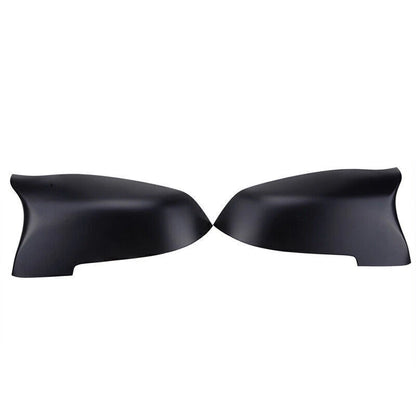 Matte Rearview Mirror Cover Caps for BMW 5 6 7 Series F06 F10 F12 F13 F01 F02 (2010-2017)