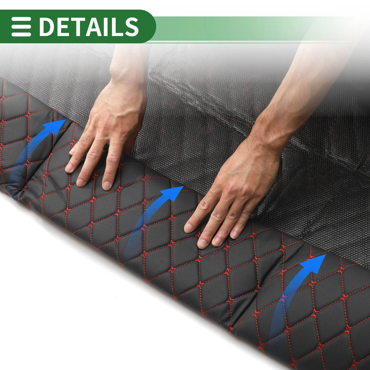 Heightened Edge Cargo Liner Trunk Mat for Honda CR-V 2023-2024 Black XPE