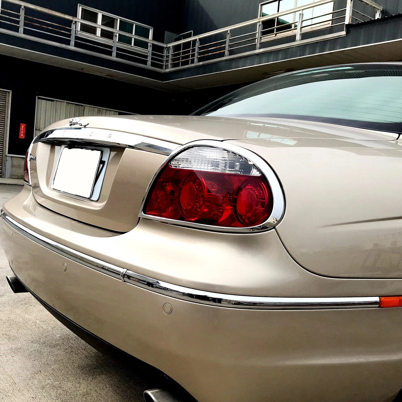 Tail Light Trim Bezel Cover for Jaguar S-Type (2003-2008)