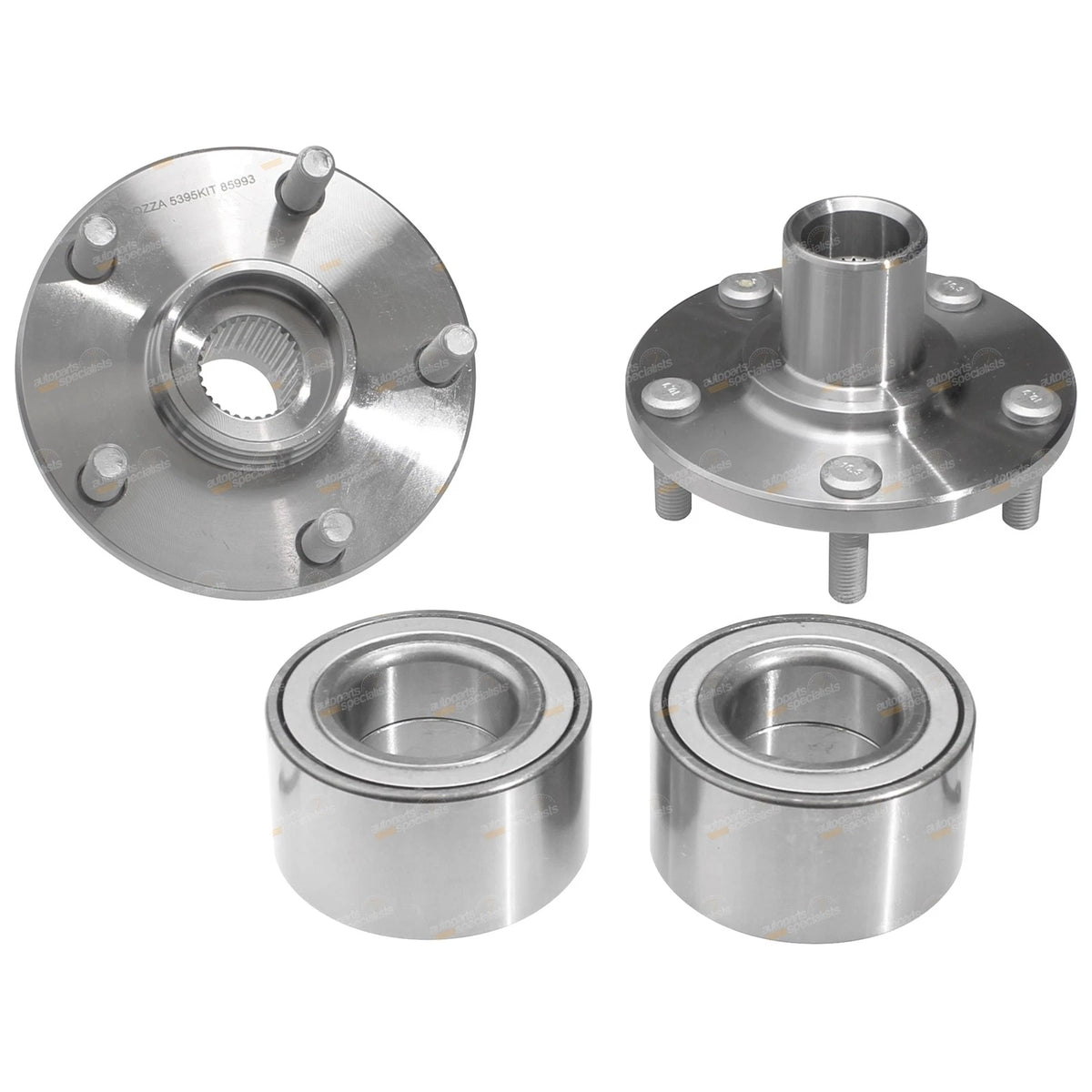 2 x Front Wheel Bearing Hub Assembly for Toyota Camry Vienta (1997–2002)