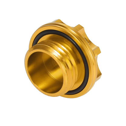 Gold Tone Aluminum Alloy Gas Oil Filler Plug Cover for Subaru