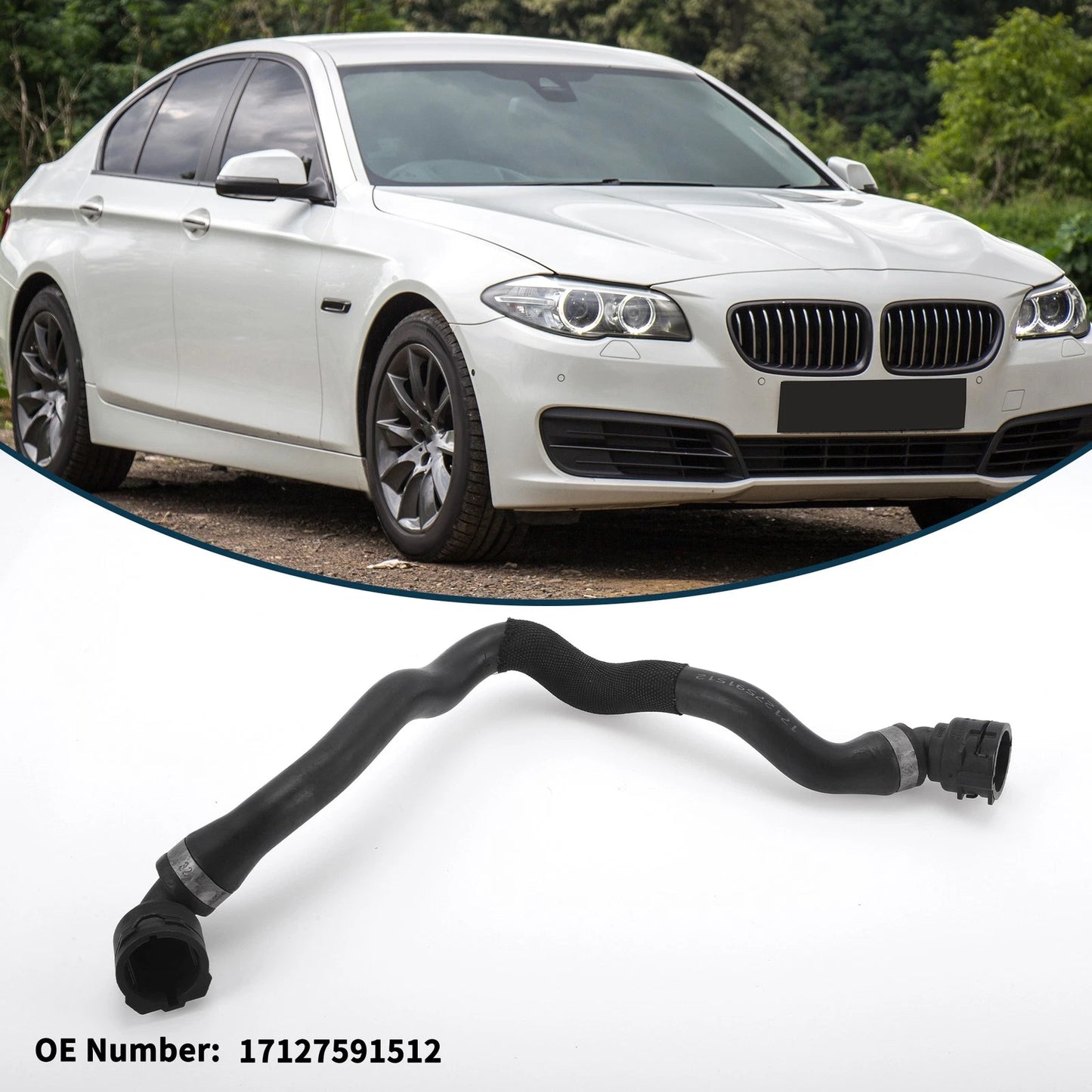 Radiator Hose for BMW 535i 2009-2015 Cooling Liquid Tube