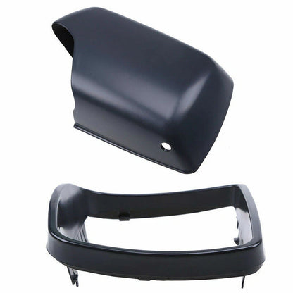 Left Mirror Cover Cap Trim Ring + Door Mirror Cover for BMW E53 X5 (2000-2006)