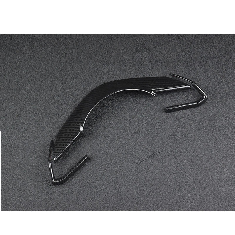 Carbon Fiber Style Steering Wheel Cover Trim Fit For Mazda CX-5 CX5 2017-2020